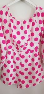 Polk a dot romper
